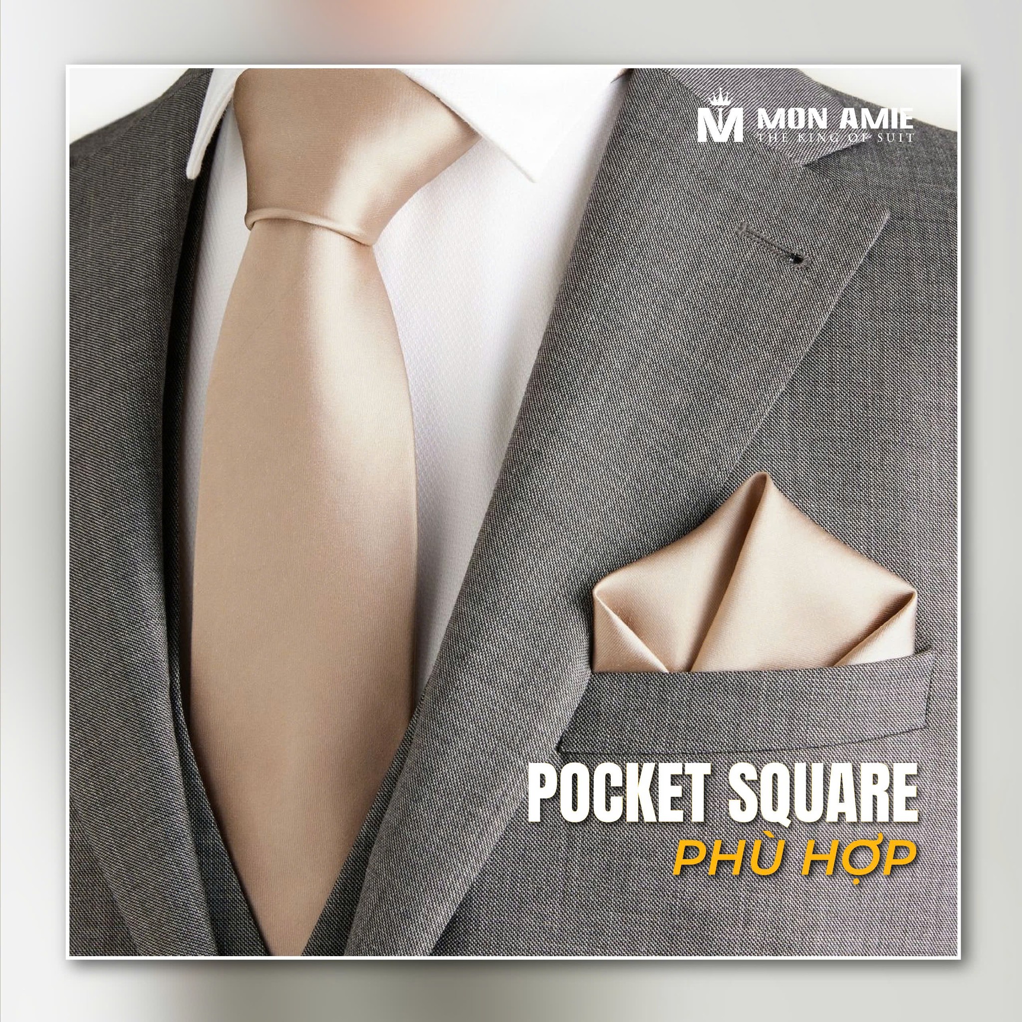 Một bộ vest lịch lãm chưa đủ để hoàn thiện phong cách.